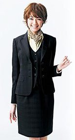 S-15840 15841 SELERY(セロリー) タイトスカート シャドーチェック 99-S15840
