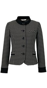en joie(アンジョア) 21000 ネット限定商品 長袖オーバーブラウス チェック 93-21000