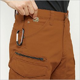 両脇 ツインループ・コインポケット