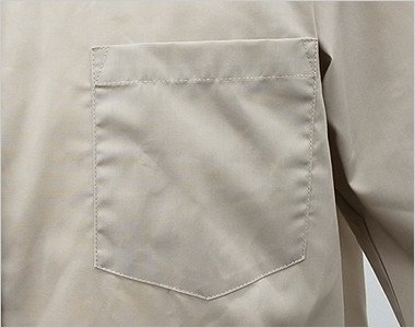 左胸 ポケット付き