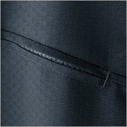 背中 ベンチレーション(メッシュ)