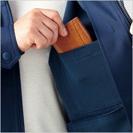 左胸 内ポケット