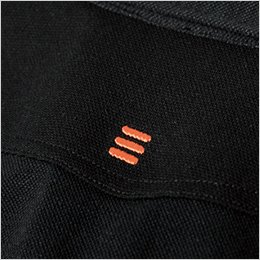 背中 ワンポイント刺繍
