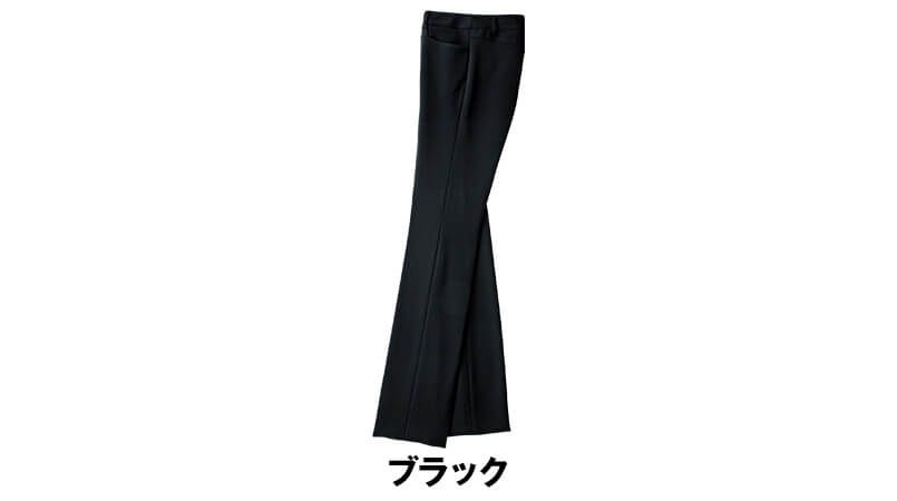 en joie(アンジョア) 71452 軽くてサラサラ快適着心地!ニット素材のストレッチパンツ 無地 色展開