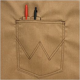 AZ64181 アイトス Wrangler(ラングラー) ミディエプロン(男女兼用) ペン差し付ポケット