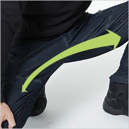 5234 TS DESIGN メンズニッカーズ中綿キルティングカーゴパンツ(男女兼用) 優れたストレッチ性