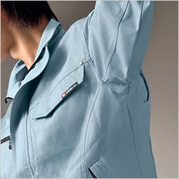 ジーベック 1620 T/Cツイル長袖ブルゾン(男女兼用) 立体カッティング