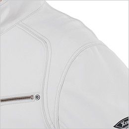 ジーベック 8860 ストレッチ長袖ブルゾン 補強用の当て布