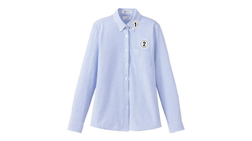 FB4021L FACEMIX 吸汗速乾ニットブラウス/長袖(女性用) 商品詳細・こだわりPOINT